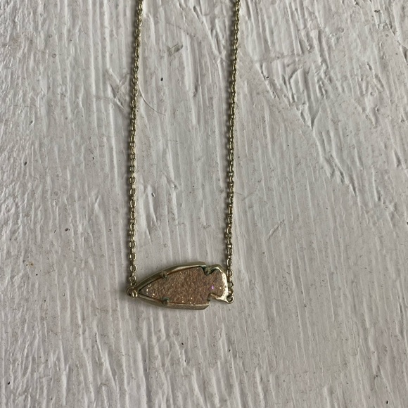 Sold- Kendra Scott Kasey Drusy Pendant Necklace - Picture 5 of 6